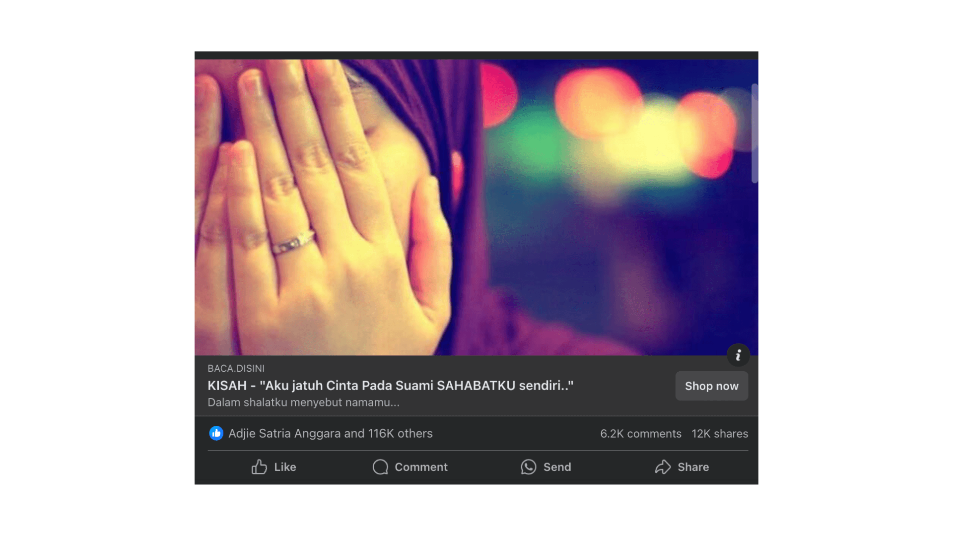 Storytelling Copywriting — "Saat Rumah Tangga di Ambang Kehancuran"